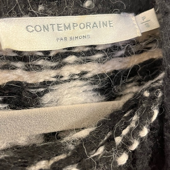 Contemporaine wool blend knit pullover S\P - Picture 6 of 9